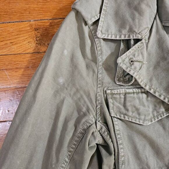 MADEWELL Women’s XS Green Outbound Utility Jacket Army Green Field Cargo - Picture 6 of 7